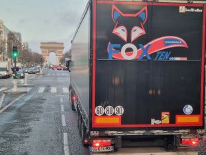 camion de transport logistique